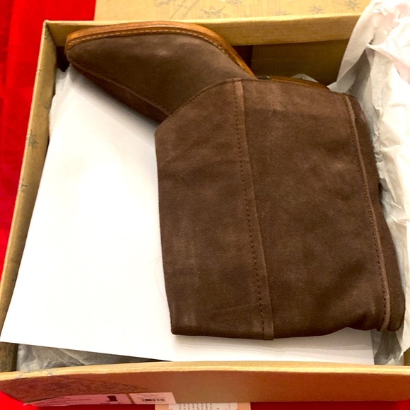 BROWN Leather Free people women’s boots🔥 - Picture 6 of 13